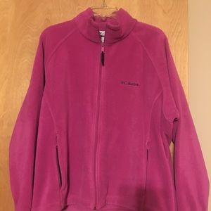 Columbia fleece women's jacket